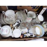 A good mixed lot of glassware and cerami