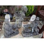 Garden ornamental stoneware - a collecti