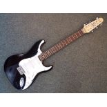 A Gear4Music 12 string electric guitar with soft case, Est £150 - £250.