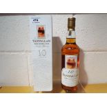 Tantallan Highland Single Malt Scotch Whisky 10 year old 70cl/40% ABV in box Est £30 -£40