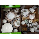 A mixed lot of ceramics to include Wedgwood, Royal Albert, Sylvac, Hornsea and similar.