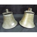 A pair of Robert Wells cast bells [2].