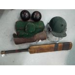 Sporting - a James Cobbett wooden cricket bat inscribed James Cobbett Ltd Maker of London England,