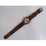 A Wesco Wallace & Gromit wrist watch.