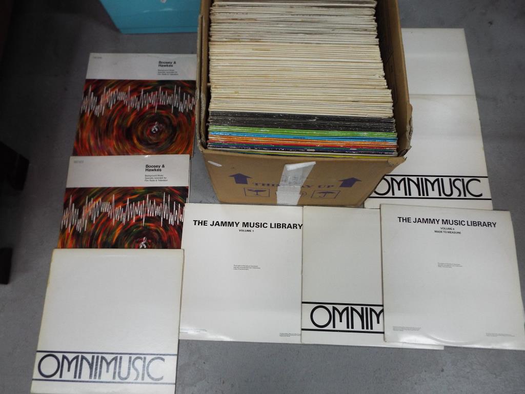 Library LPs - in excess of 90 Music Library LPs, including Omni Music, the JAmmy Music Library,