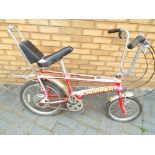 Raleigh Chopper - a vintage Raleigh Chopper Mark 3, arrow edge 3 gear bicycle,