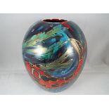 Anita Harris - an Anita Harris vase in a shape of Koi Carp, signed by the artist, Est £30 - £50.