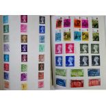 Great Britain Stamps - a collection of Great Britain Stamps in album with good range of
