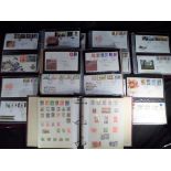 Philately - six stamp albums / books containing a quantity of first day covers from the 1980's and