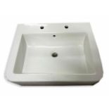 Unused Retail Stock - Bath Store - a Watermark 600 basin / sink 2TH, white, model No.