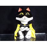 Lorna Bailey - a figurine depicting a cat