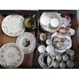 A mixed lot of ceramics to include Wedgwood, Mintons,