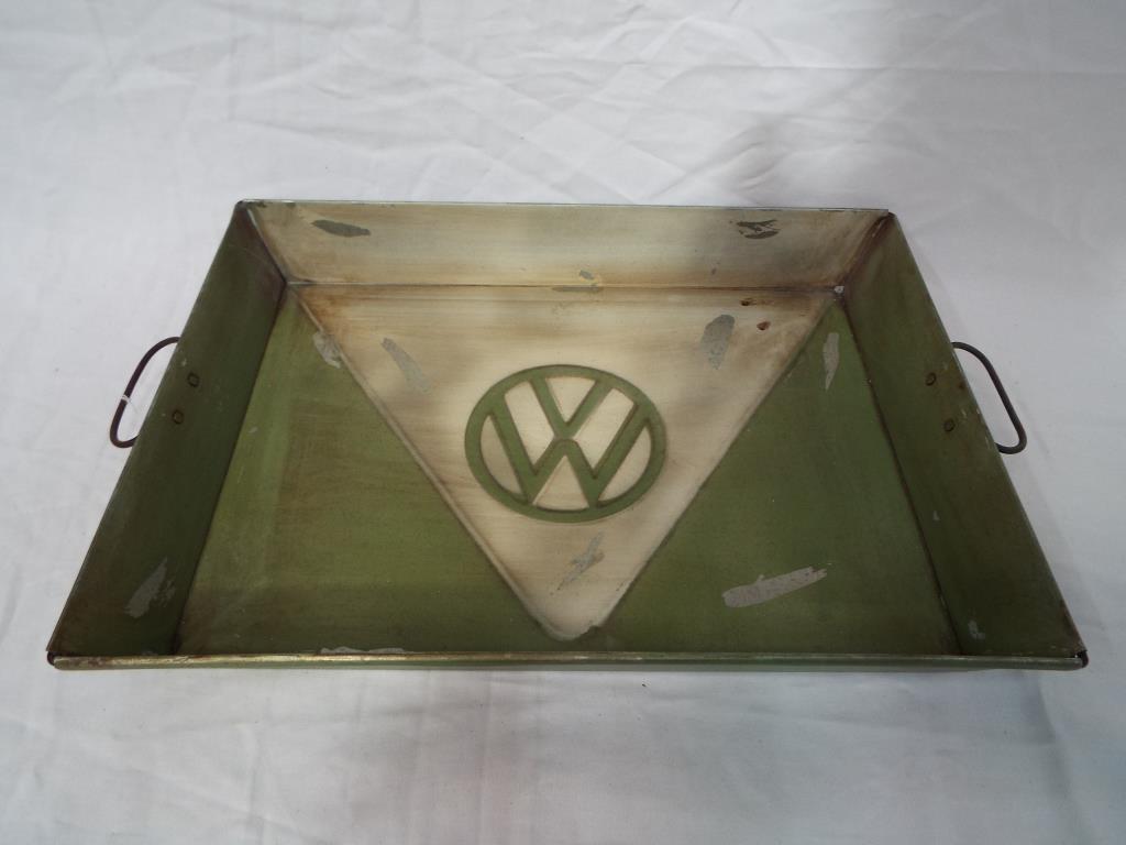 A VW metal tray.