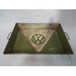 A VW metal tray.