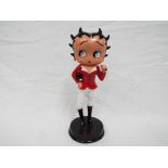 A cast resin Betty Boo figure.