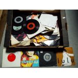 A quantity of 45 rpm vinyl records to include Lulu, Ah-Ha, Dannii Minogue,