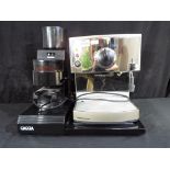 A Morphy Richards coffee machine Gaggia grinder, Est £20 - £40.