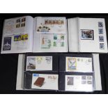 Philately - a lot to include a binder Co