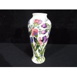 Moorcroft - a Moorcroft pottery vase in