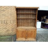 An antique pine dresser 200 x 140 x 48 c