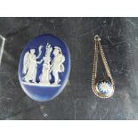 Two Wedgwood items including a Jasperwar