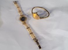 Two lady's wristwatches comprising a Gil