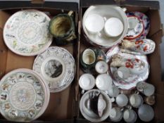 A mixed lot of ceramics to include Wedgw