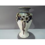 Eliza Simmance for Royal Doulton, stoneware vase of baluster form,