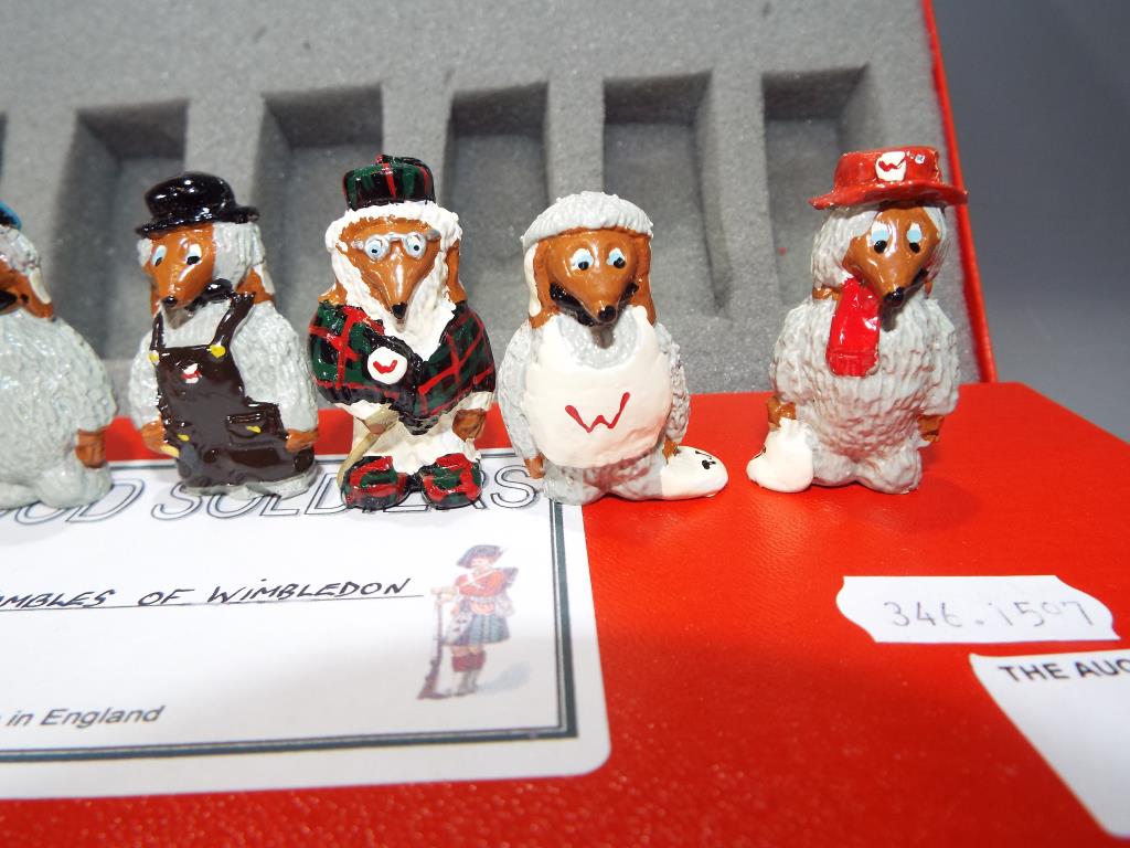 Wombles - a unique collection of handmade and hand painted pewter Wombles of Wimbledon, - Image 2 of 4