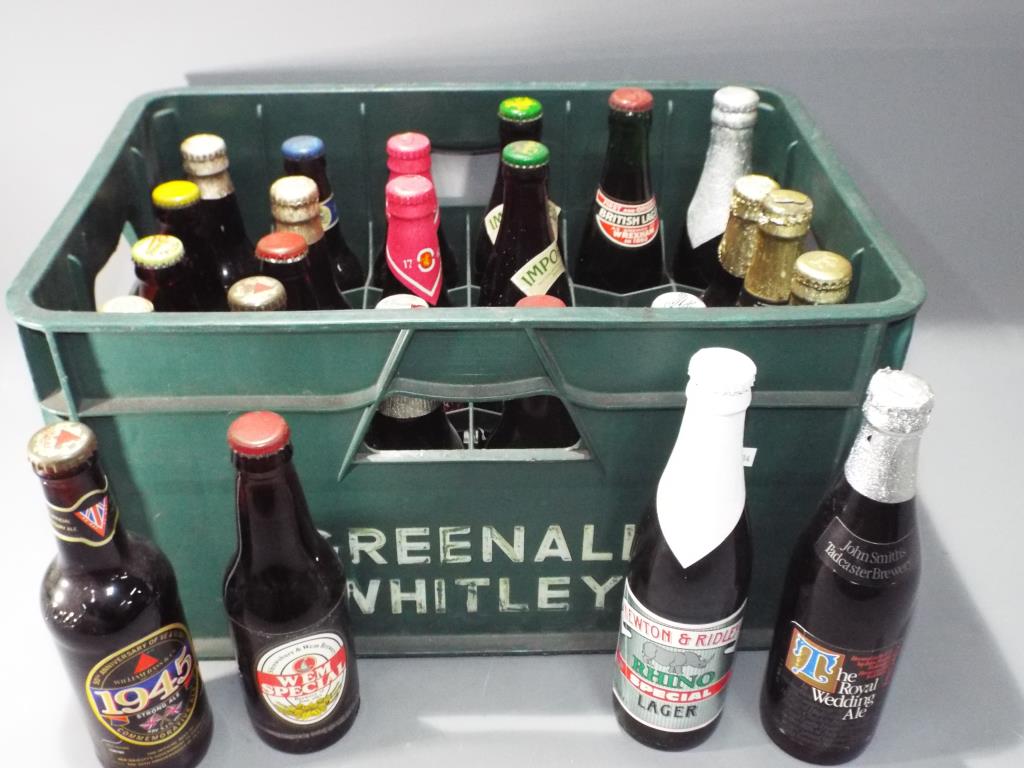 Breweriana - a Greenall crate,