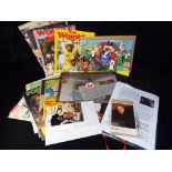 Wombles - a large collection of Wombles ephemera to include personal handwritten note from