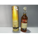 Scapa single malt Scotch whisky, Orkney, aged 14 years, 1 litre, 40 % ABV,
