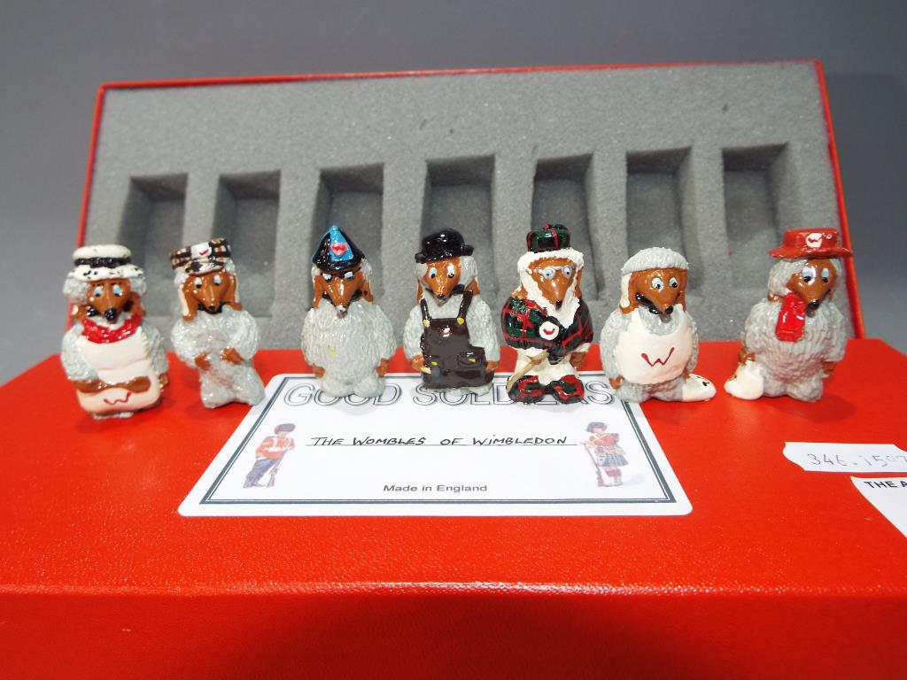 Wombles - a unique collection of handmade and hand painted pewter Wombles of Wimbledon,