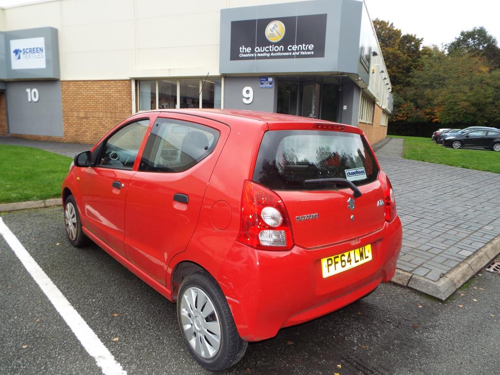 Suzuki Alto - a red Suzuki Alto SZ five door hatchback, petrol, 996cc engine, - Image 13 of 13