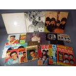 A small collection of The Beatles 33.