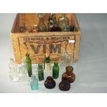 Breweriana - a wooden advertising box,