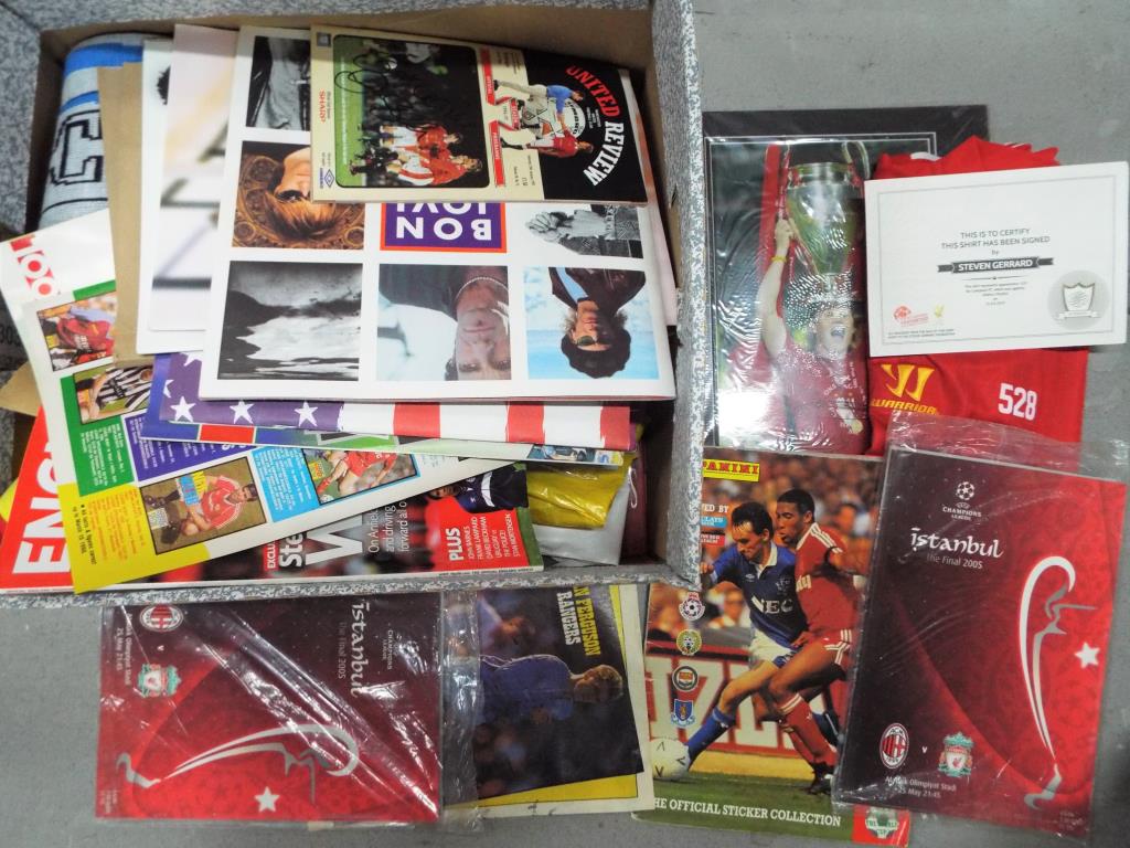 Liverpool Football Club - a large quantity of items predominantly relating to Liverpool Football