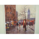 After Henderson Cisz - a limited edition print, entitled Flower Stall London,