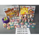 Wombles - a collection of hand painted plaster figures depicting various Wombles characters