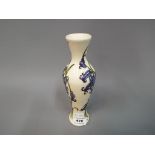 Moorcroft - a Moorcroft Blue Bell Harmony vase, approximately 20 cm height.