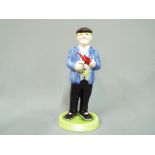Lorna Bailey - a Lorna Bailey Fred Dibnah figure approximate height 26 cm.