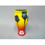 Anita Harris - Anita Harris ceramic Harmony vase, signed in gold, approximate height 18 cm.