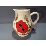 Moorcroft - a Moorcroft Harvest Poppy jug