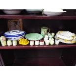 A collection of Carlton ware to include serving dishes, cruets,