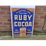 A rare original Co-Operative Wholesale Societies shop display promotional colour advertising poster