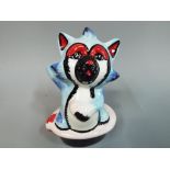 Lorna Bailey - A Lorna Bailey ceramic figure entitled Cat Bathtime.