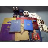 A quantity of Royal Commemorative items to include tins, books, ephemera,