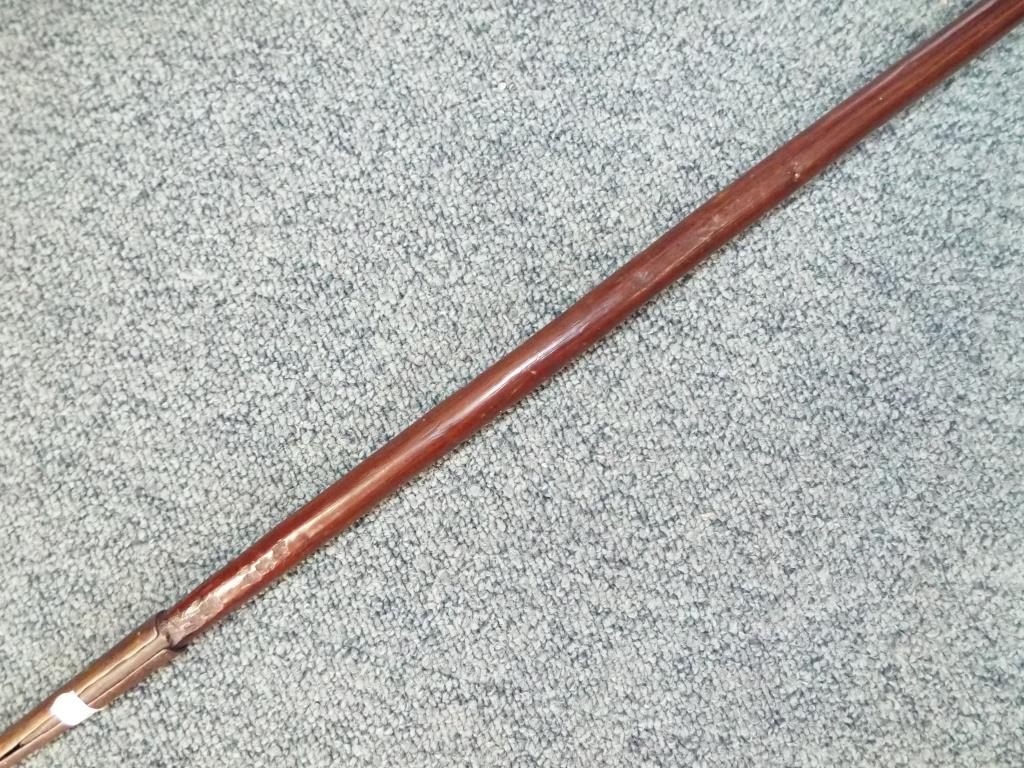 An 18th century Iklwa Zulu spear with knobkerrie at it's end. - Image 4 of 4