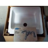 Unused Retail Stock Fordham by Astrocast kitchen sink and a plumbsure gold effect bath filler,