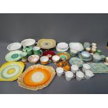 Shelley - in excess of 50 pieces of Shelly ceramic tea ware to include Harmony, Melody, Rock Garden,